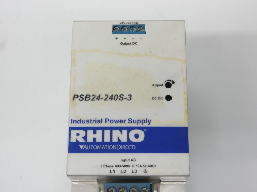 RHINO PSB24-240S-3 400-500V 10A UNMP