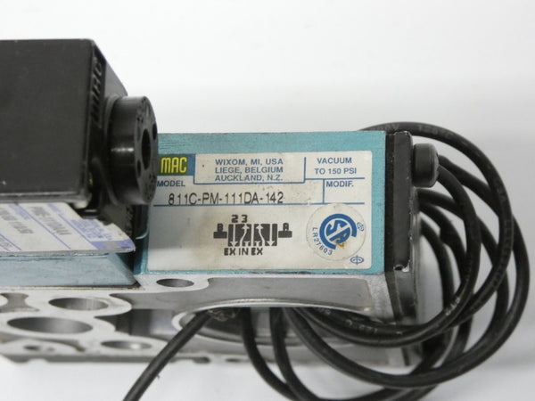 MAC 811C-PM-111DA-142 PME-111DAAA 110-120V 25-150PSI NSNP