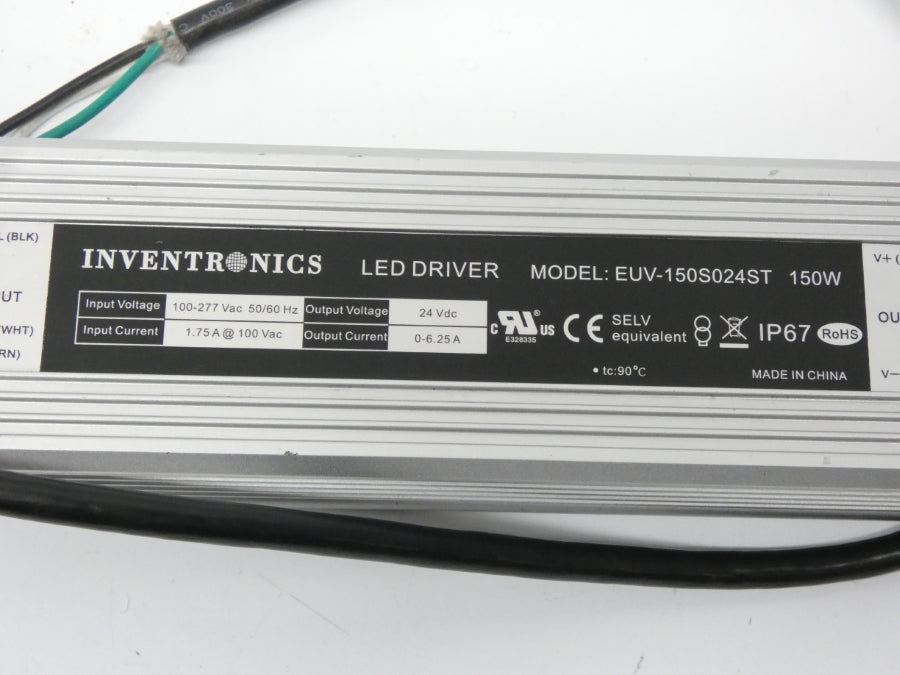 INVENTRONICS EUV-150S024ST 100-277VAC 0-6.25A UNMP
