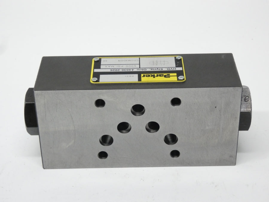 PARKER CPOM3DDN50 5000PSI NSNP