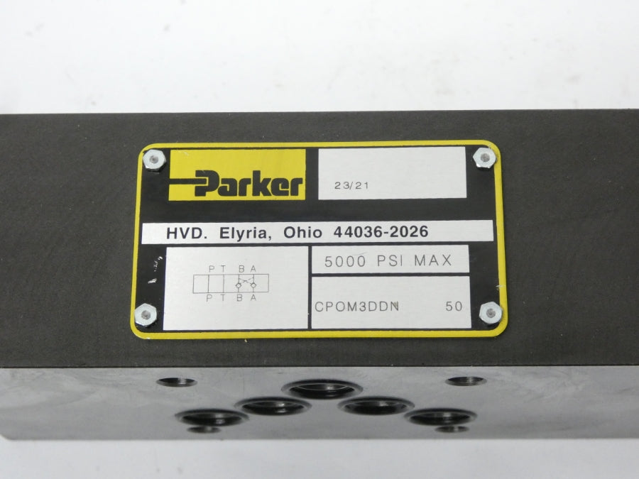 PARKER CPOM3DDN50 5000PSI NSNP