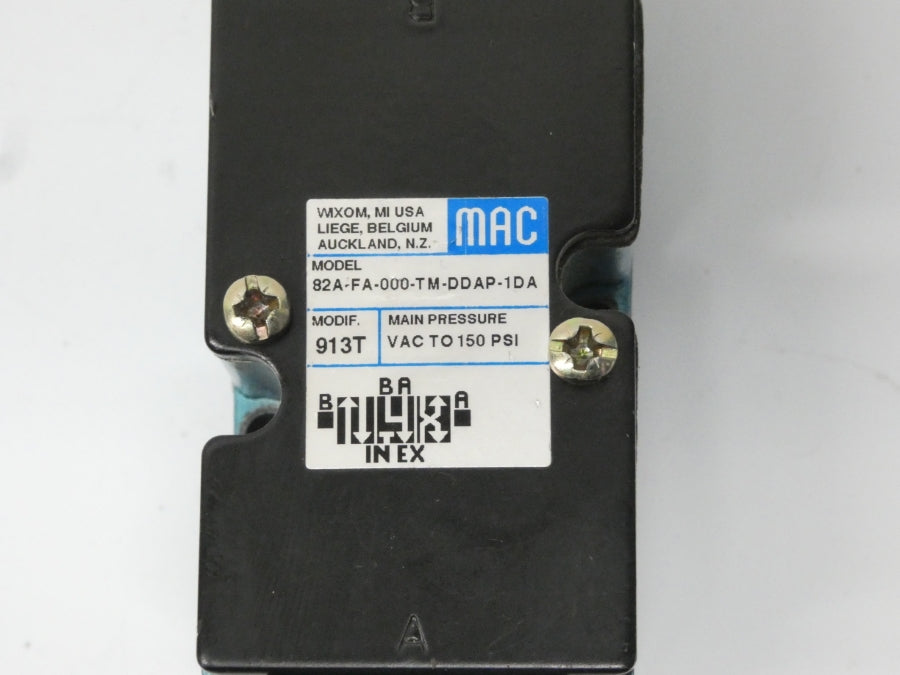 MAC 82A-FA-000-TM-DDAP-1DA TM-DDAP-1DA 24VDC 25-150PSI NSNP