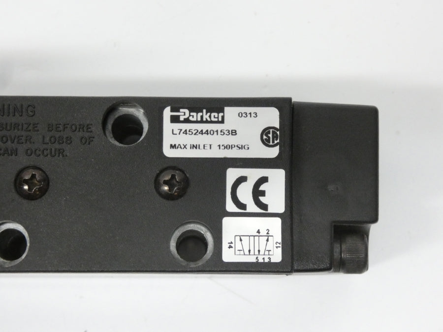 PARKER L7452440153B 110-120V 150PSI (AS PICTURED) NSNP