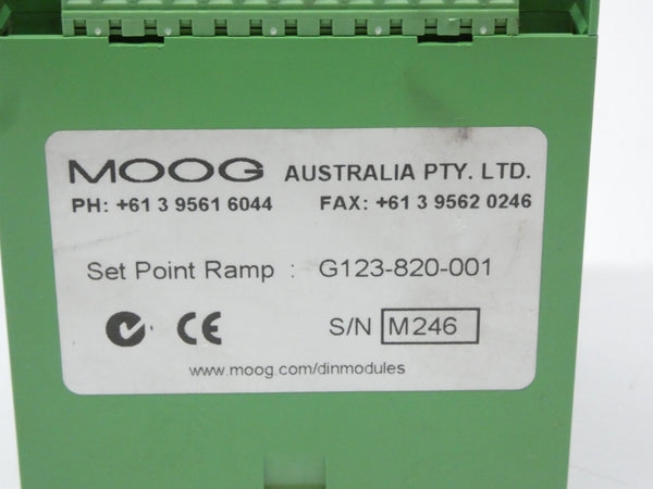 MOOG G123-820-001 UNMP