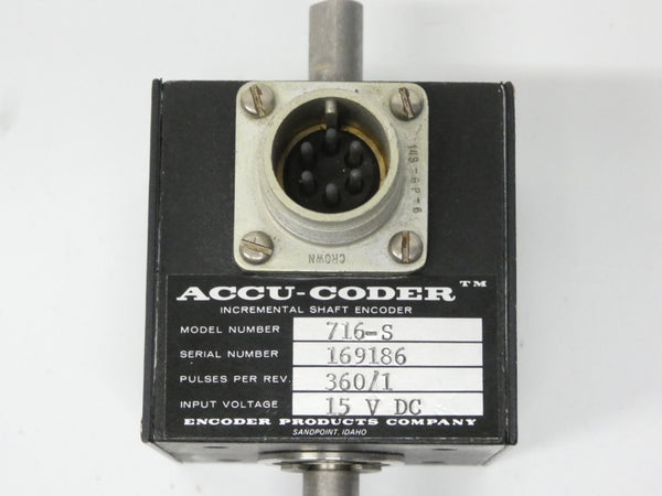 ACCU-CODER 716-S 15VDC NSNP