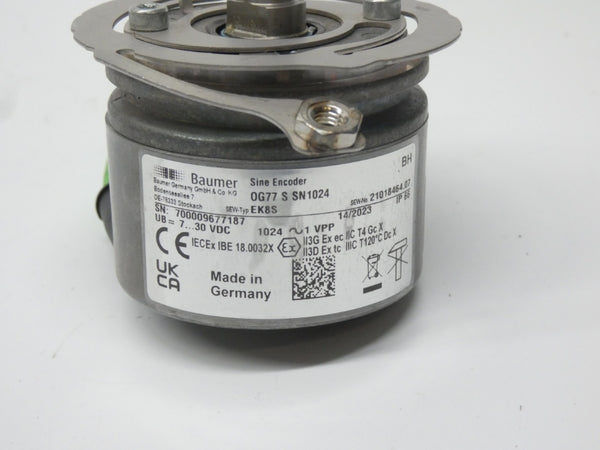 BAUMER OG77SSN1024 2101846407 7-30VDC NSNP