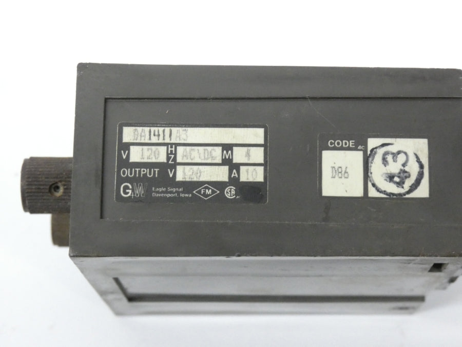 EAGLE SIGNAL DA1411A3 120V 10A UNMP
