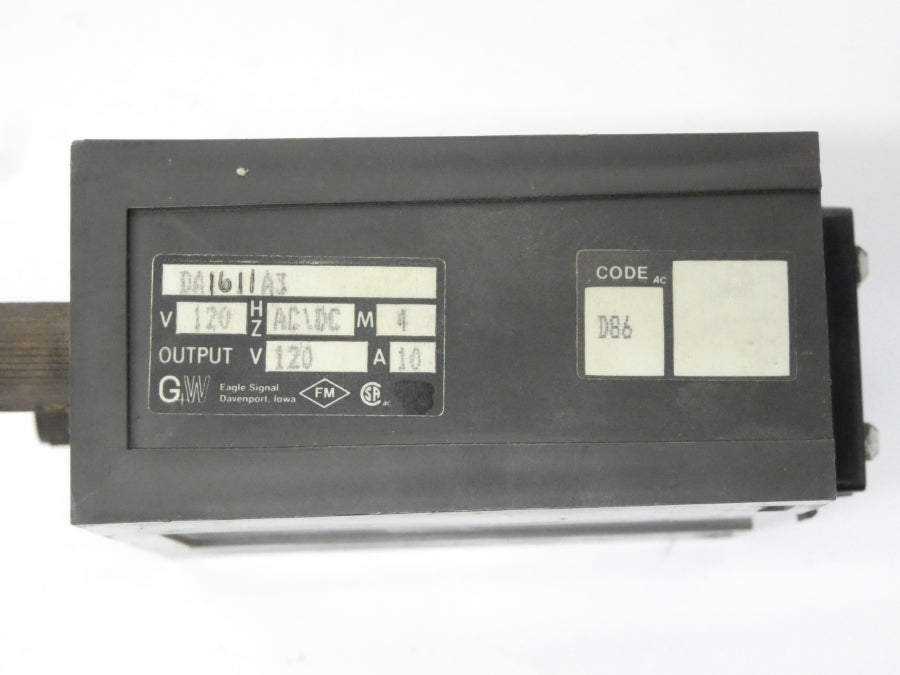 EAGLE SIGNAL DA1611A3 120V 10A UNMP