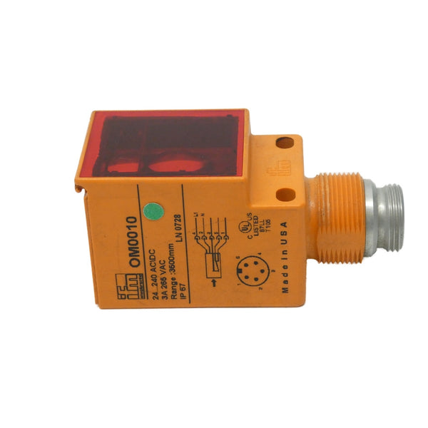 IFM EFECTOR OM0010 24-240VAC/DC 3A (AS PICTURED) NSNP