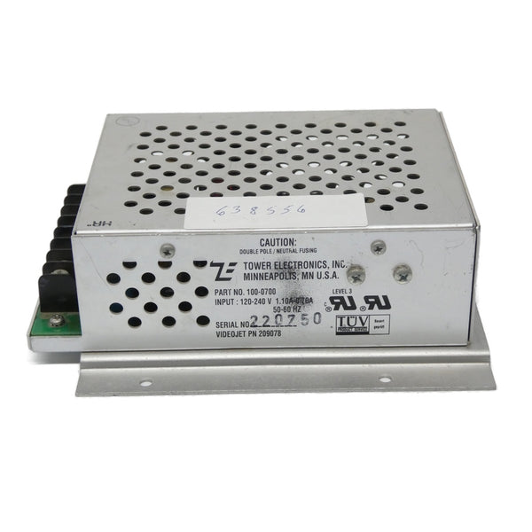 TOWER ELECTRONICS 100-0700 209078 120-240V 1.10-0.70A NSNP