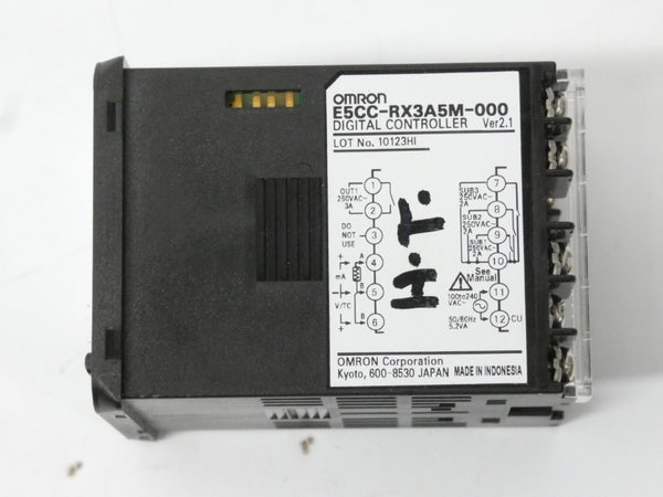 OMRON E5CC-RX3A5M-000 VER. 2.1 100-240VAC 2A NSNP