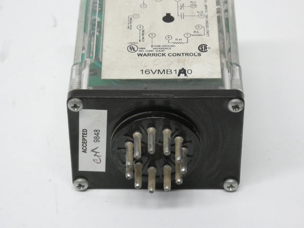 WARRICK CONTROLS 16VMB1M0 120VAC UNMP