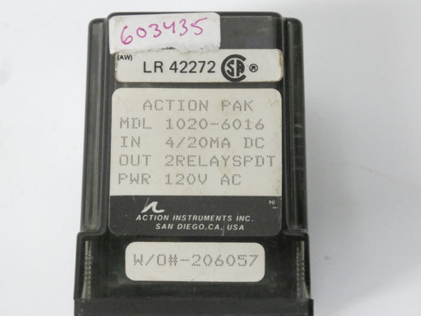 ACTIONPAK 1020-6016 120VAC 5A UNMP
