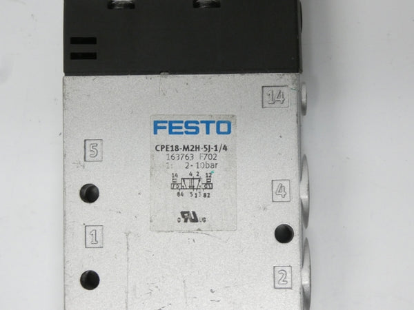 FESTO CPE18-M2H-5J-1/4 163763 99-132VAC NSNP