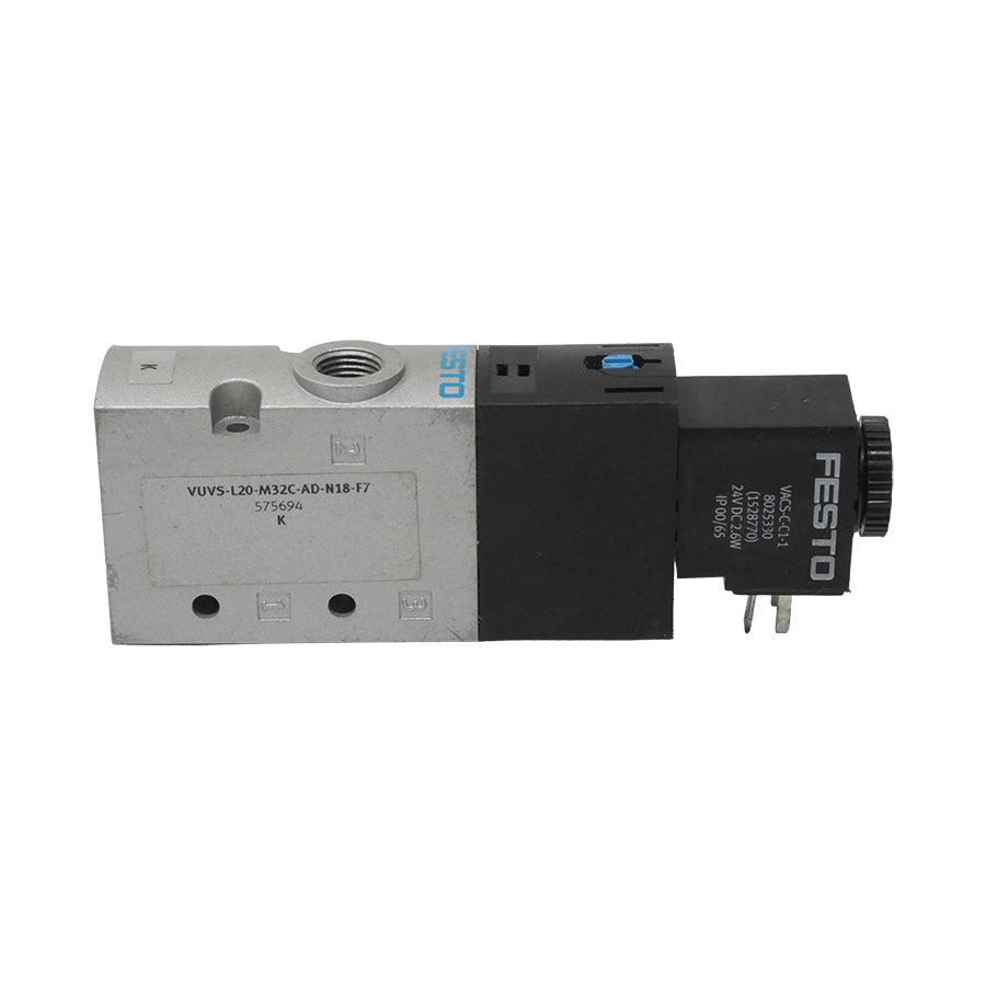 FESTO VUVS-L20-M32C-AD-N18-F7 575694 24VDC 36-145PSI NSNP