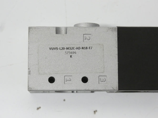 FESTO VUVS-L20-M32C-AD-N18-F7 575694 24VDC 36-145PSI NSNP
