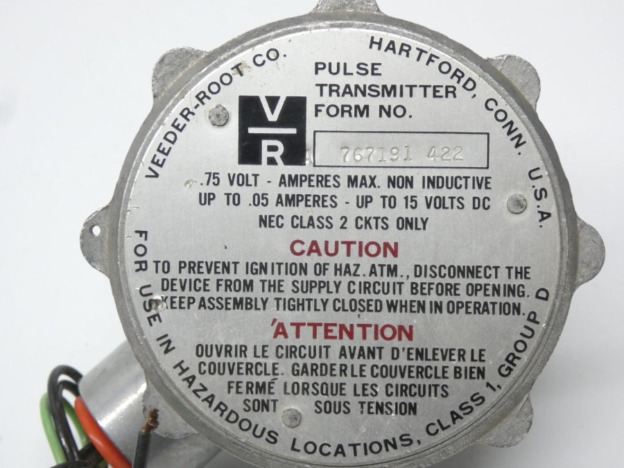 VEEDER-ROOT 767191422 .75V .05A (AS PICTURED) NSNP