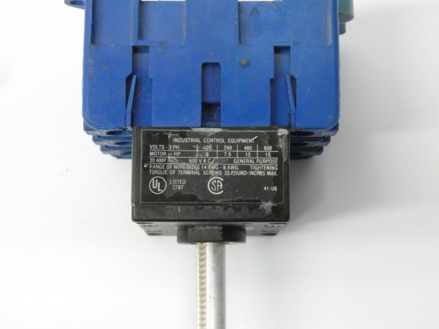 KRAUS&NAIMER KG41B K300/USA007 600VAC 30A NSNP