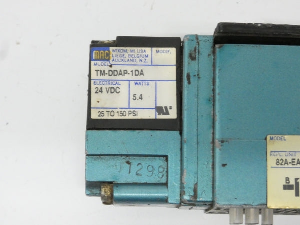 MAC 82A-EA-000-TM-DDAP-1DA 24VDC 25-150PSI (AS PICTURED) NSNP