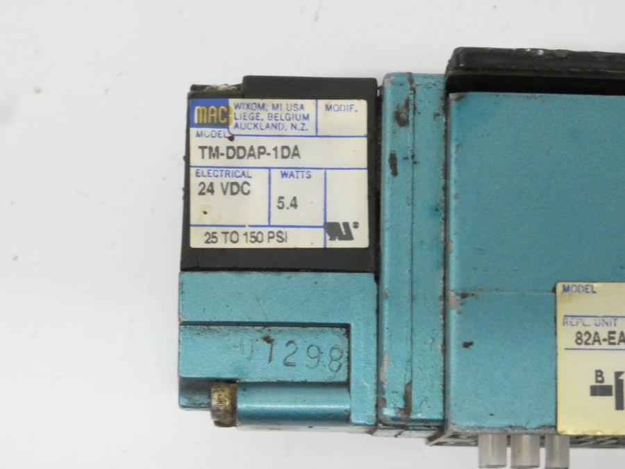 MAC 82A-EA-000-TM-DDAP-1DA 24VDC 25-150PSI (AS PICTURED) NSNP