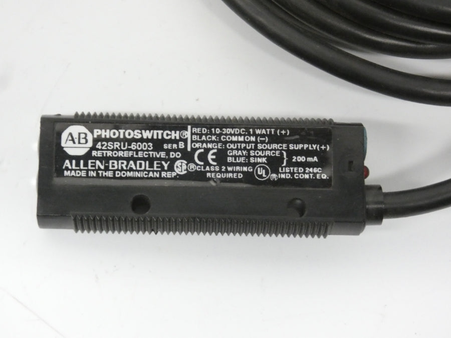 ALLEN BRADLEY 42SRU-6003 SER. B 10-30VDC NSNP