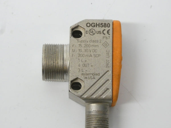 IFM EFECTOR OGH580 10-30VDC NSNP