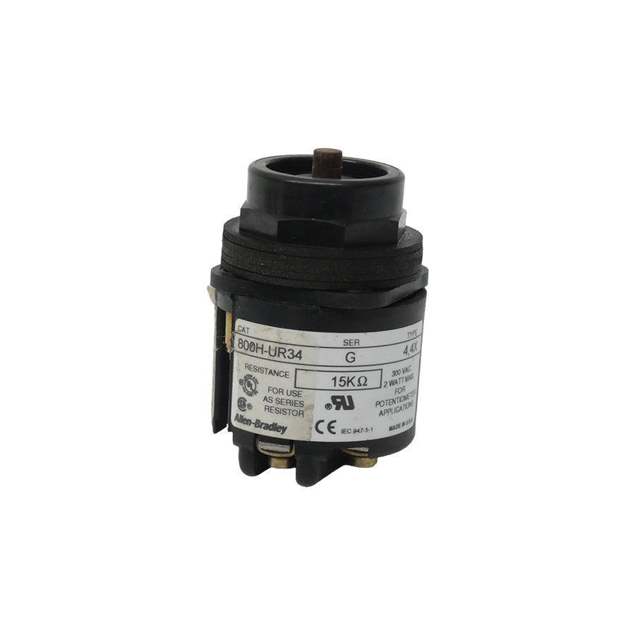 ALLEN BRADLEY 800H-UR34 SER. G 300VAC UNMP