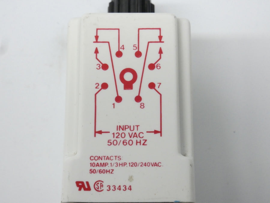 DAYTON 5X828C 120VAC 0.1-10S UNMP