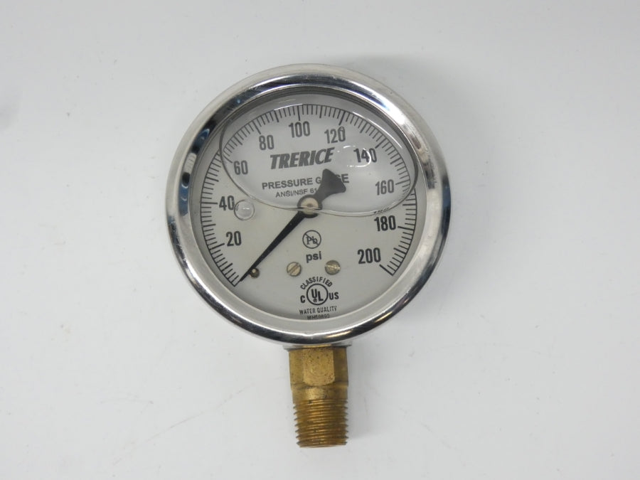 TRERICE D82LFB2502LA200 D82LFB2 0-200PSI 1/2" NSMP