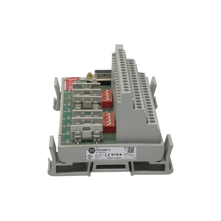 ALLEN BRADLEY 1492-AIFM8-F-5 SER. C 10-30VDC NSNP