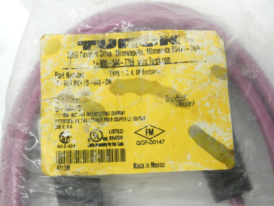TURCK P-RSVRKV40-949-2M U-00479 NSMP