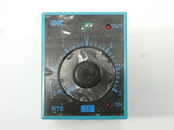 IDEC RTE-BN1 120VAC 10A 0-3S UNMP