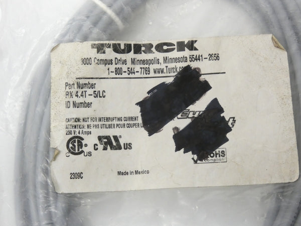 TURCK RK4.4T-5/LC 250V 4A NSMP