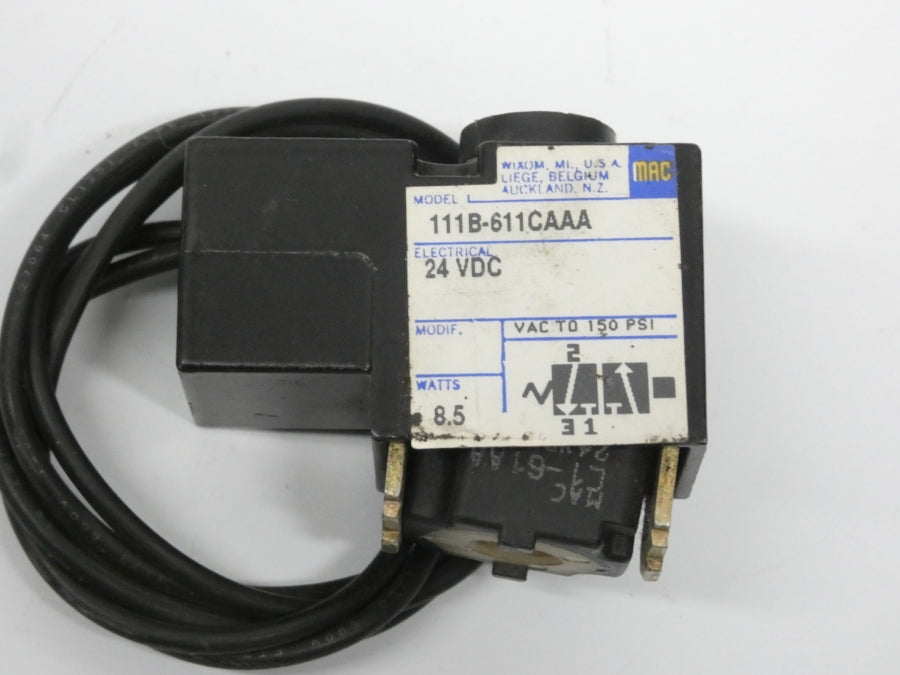 MAC 111B-611CAAA 24VDC 150PSI UNMP