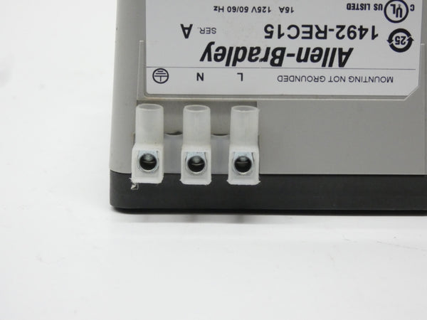 INDUSTRIAL SPARE PART 1492-REC15 SER. A 125V 15A NSNP