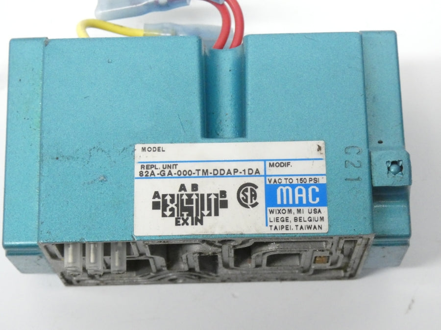 MAC 82A-GA-000-TM-DDAP-1DA 150PSI (NO COVER) UNMP