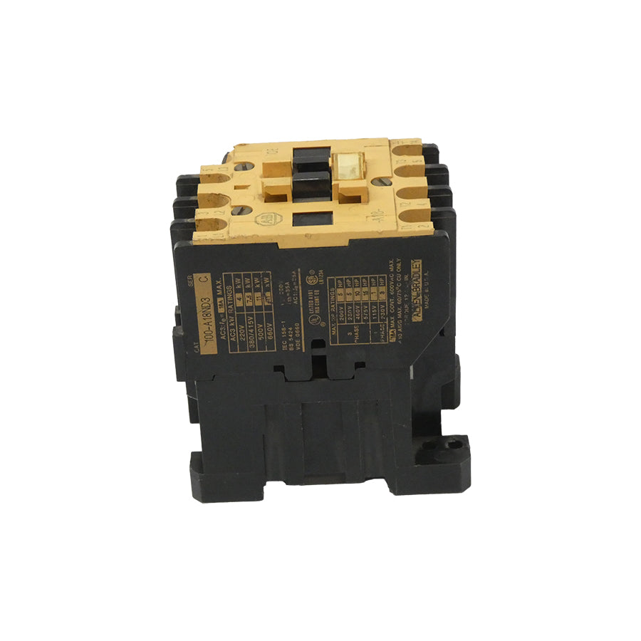 ALLEN BRADLEY 100-A18ND3 SER. C 110/120V 35A (AS PICTURED) UNMP