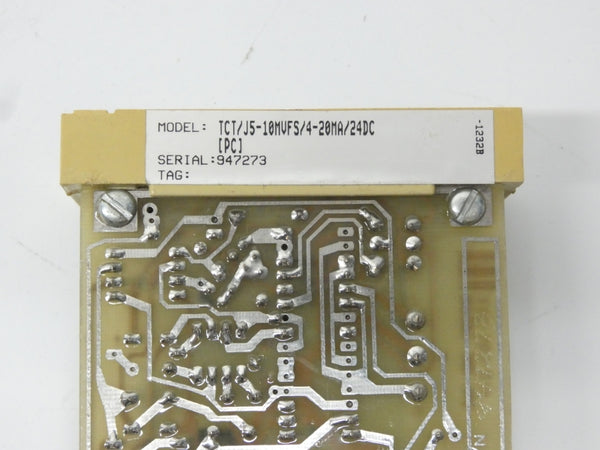 MOORE PRODUCTS TCT/J5-10MVFS/4-20MA/24DC[PC] UNMP