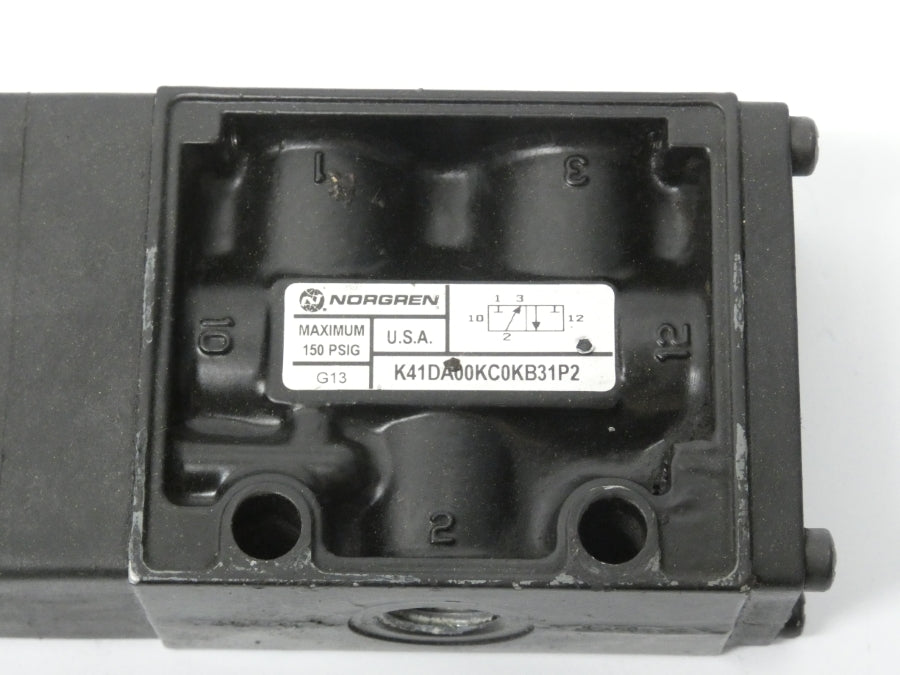 NORGREN K41DA00KC0KB31P2 150PSI UNMP
