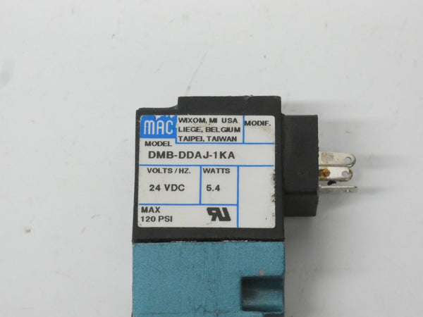 MAC DMB-DDAJ-1KA 24VDC 120PSI UNMP