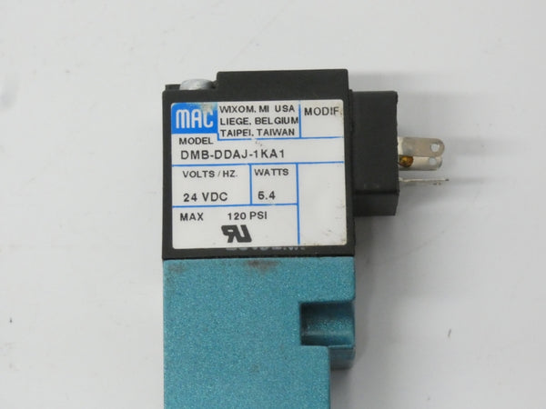 MAC DMB-DDAJ-1KA1 24VDC 120PSI NSNP