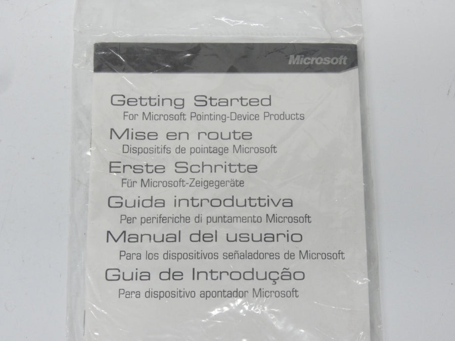MICROSOFT INTELLIPOINT X03-87423 REV. A00 VER. 2.2C NSMP