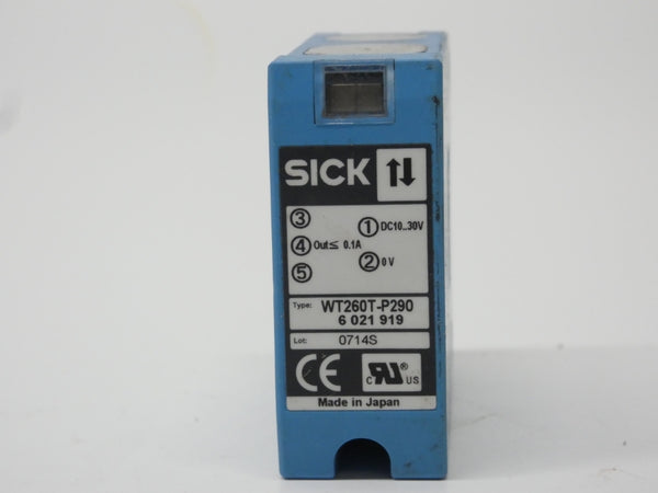 SICK WT260T-P290 6021919 10-30VDC 0.1A NSNP
