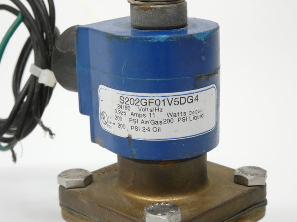 GC VALVES S202GF01V5DG4 24V 0.925A 200PSI NSNP