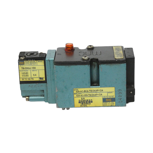 MAC 82A-AC-BKA-TM-DAAP-1DA 110/120V 25-150PSI UNMP