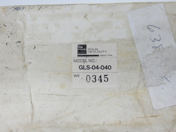 SOLA GLS-04-040 100-240V 1.0A NSMP