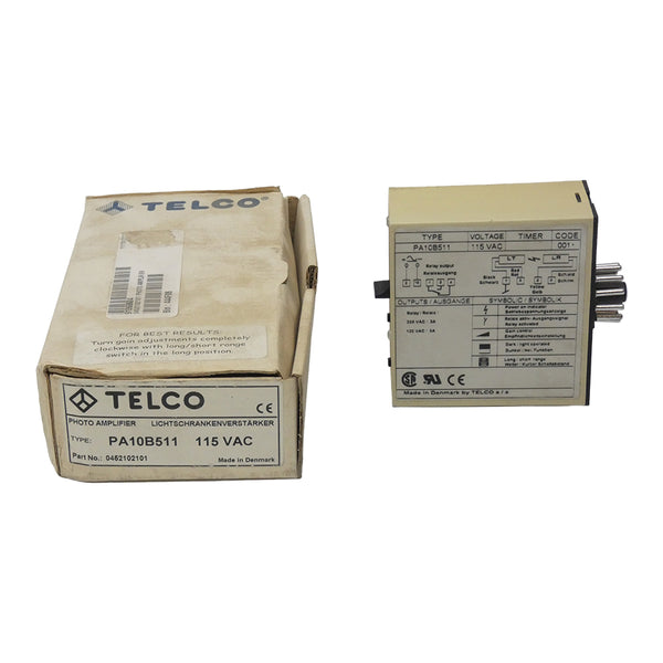 TELCO PA10B511 0452102101 115VAC 5A NSMP