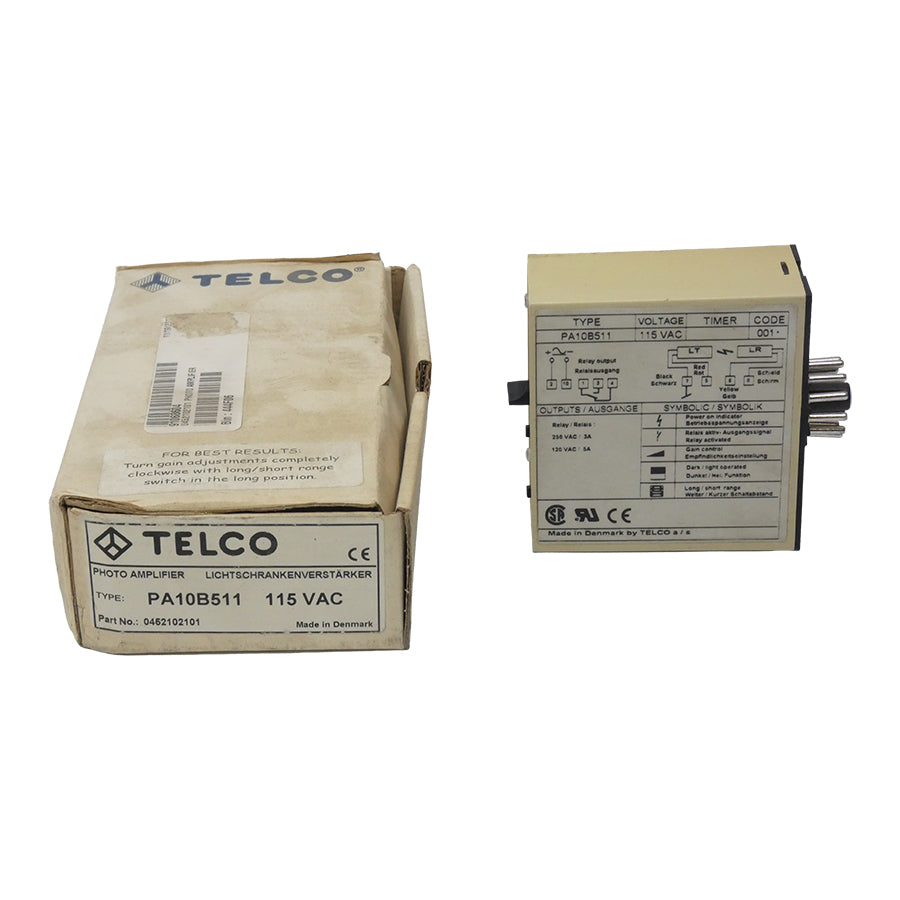 TELCO PA10B511 0452102101 115VAC 5A NSMP