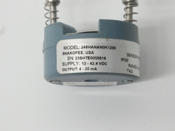 ROSEMOUNT 248HANAN0K1206 01111-1401-0002 S/W 5.2.2 12-42.4VDC NSNP