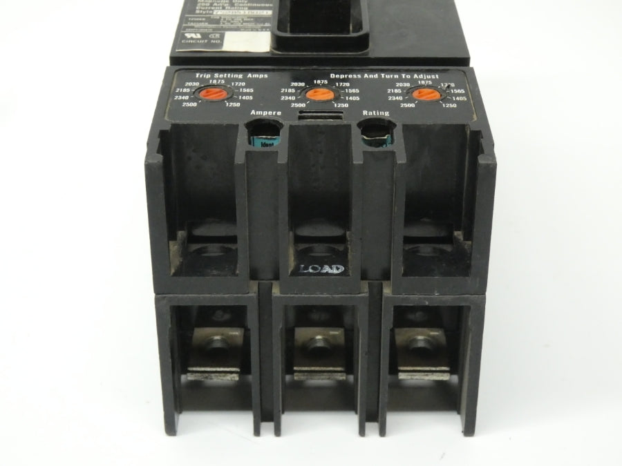 WESTINGHOUSE MCP532500 752B418G21 600VAC 250A UNMP